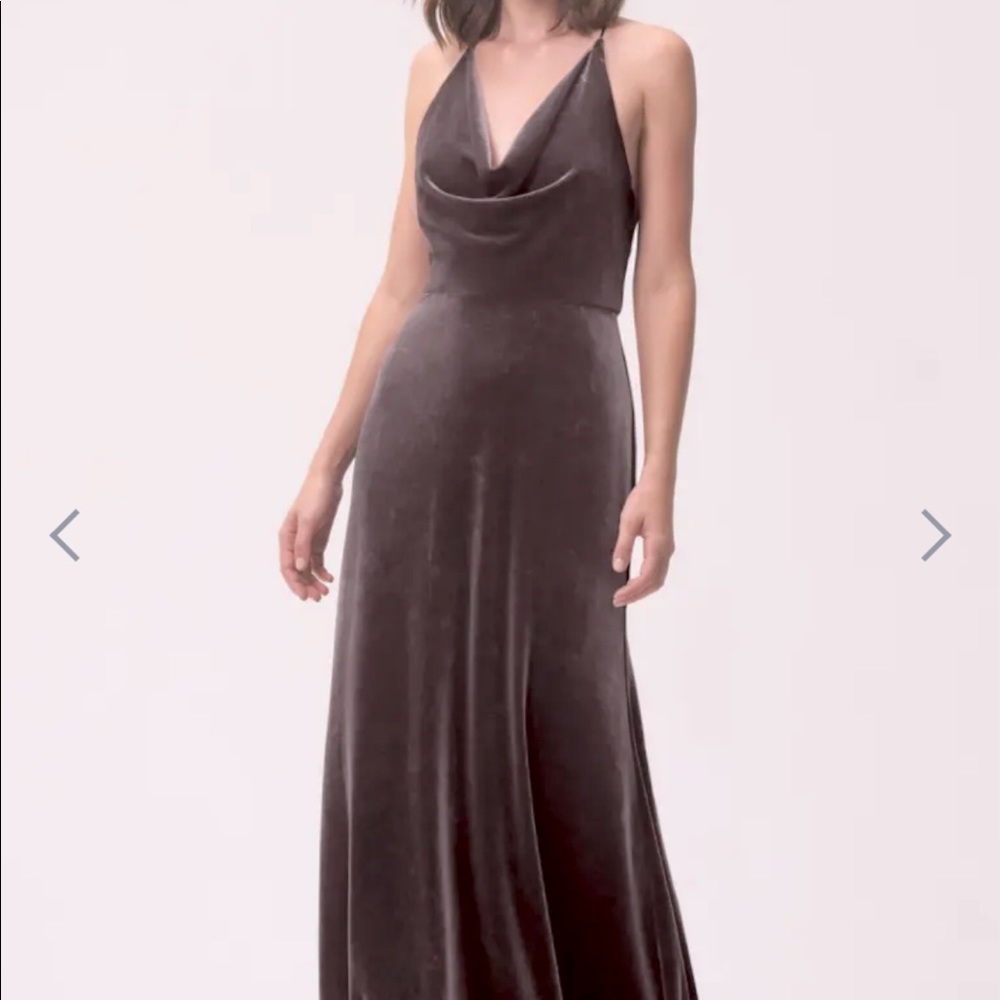 Jenny Yoo Sullivan dress - Vintage Plum Size 8